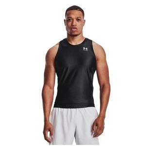 Under Armour Mens UA XXL Iso Chill Compression Tank Top Black Athletic Training